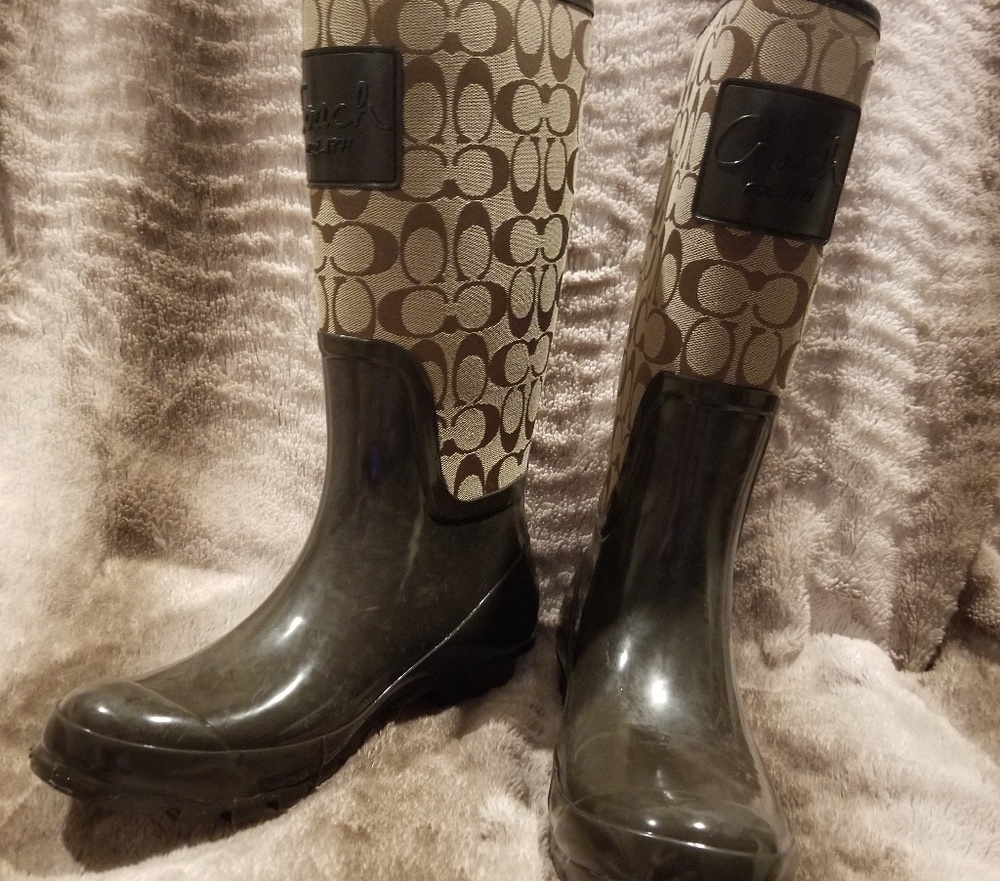 Coach Rainboots